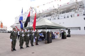 Nicaragua celebra acto oficial de recibimiento del Buque Hospital Arca de la Ruta de la Seda