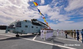Nicaragua celebra acto oficial de recibimiento del Buque Hospital Arca de la Ruta de la Seda