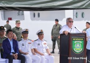 Nicaragua celebra acto oficial de recibimiento del Buque Hospital Arca de la Ruta de la Seda