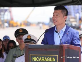 Nicaragua celebra acto oficial de recibimiento del Buque Hospital Arca de la Ruta de la Seda