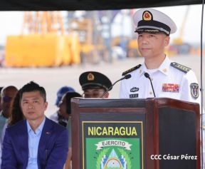 Nicaragua celebra acto oficial de recibimiento del Buque Hospital Arca de la Ruta de la Seda