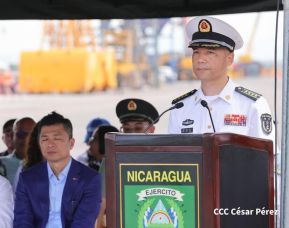 Nicaragua celebra acto oficial de recibimiento del Buque Hospital Arca de la Ruta de la Seda