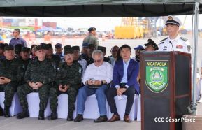 Nicaragua celebra acto oficial de recibimiento del Buque Hospital Arca de la Ruta de la Seda