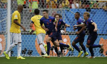 Brasil 2014: Brasil VS. Holanda (Tercer Lugar)