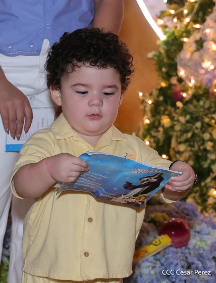 Copresidentes de Nicaragua, comandante Daniel Ortega y Compañera Rosario Murillo celebran la Purísima 