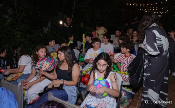 Copresidentes de Nicaragua, comandante Daniel Ortega y Compañera Rosario Murillo celebran la Purísima 