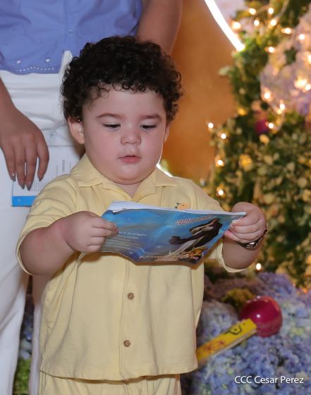 Copresidentes de Nicaragua, comandante Daniel Ortega y Compañera Rosario Murillo celebran la Purísima 