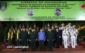 XXX Graduación de Cadetes del Centro Superior de Estudios Militares de Nicaragua