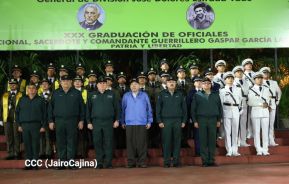 XXX Graduación de Cadetes del Centro Superior de Estudios Militares de Nicaragua