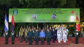 XXX Graduación de Cadetes del Centro Superior de Estudios Militares de Nicaragua