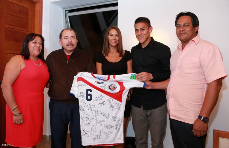 Presidente Daniel se reúne con Oscar Duarte