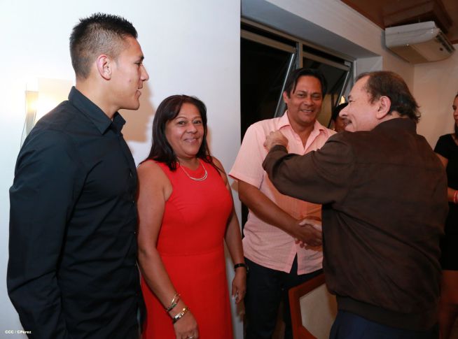 Presidente Daniel se reúne con Oscar Duarte