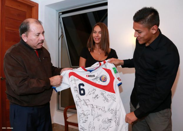 Presidente Daniel se reúne con Oscar Duarte