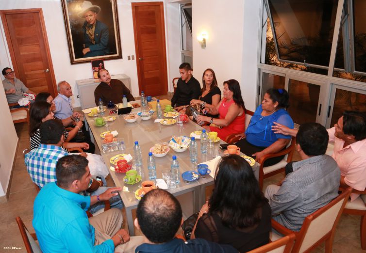 Presidente Daniel se reúne con Oscar Duarte