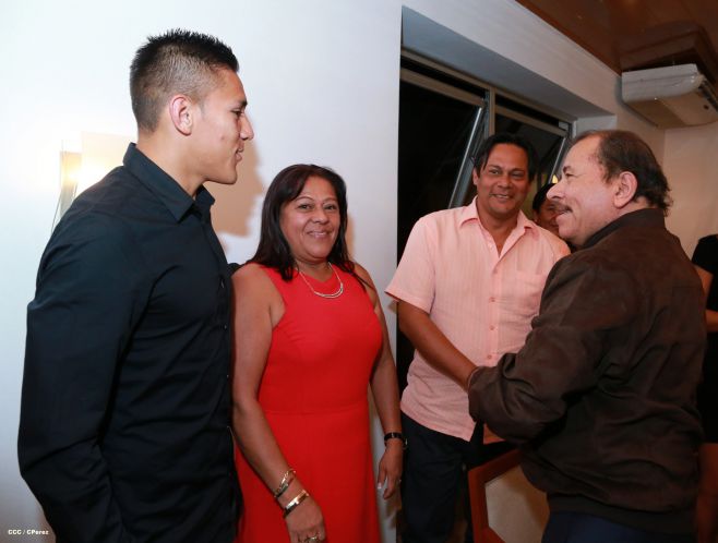 Presidente Daniel se reúne con Oscar Duarte