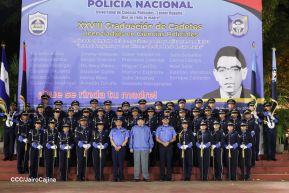 XXVIII Graduación de Cadetes de la Universidad de Ciencias Policiales “Leonel Rugama” de la Policía Nacional