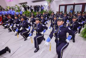 XXVIII Graduación de Cadetes de la Universidad de Ciencias Policiales “Leonel Rugama” de la Policía Nacional