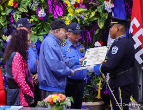 XXVIII Graduación de Cadetes de la Universidad de Ciencias Policiales “Leonel Rugama” de la Policía Nacional