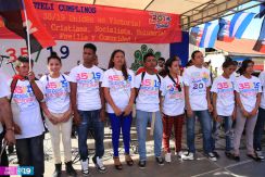 Familias de Estelí celebran 35 Aniversario de Liberación de esta ciudad