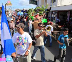 Familias de Estelí celebran 35 Aniversario de Liberación de esta ciudad