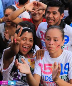 Familias de Estelí celebran 35 Aniversario de Liberación de esta ciudad