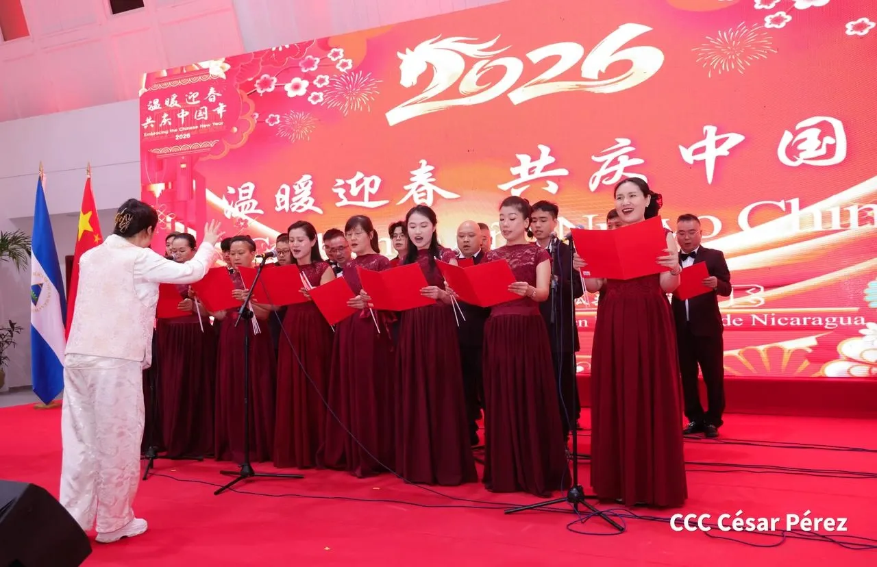 Celebración del Año Nuevo Chino en Nicaragua