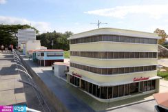 Instalan réplica de Avenida Roosevelt en el Paseo Xolotlán