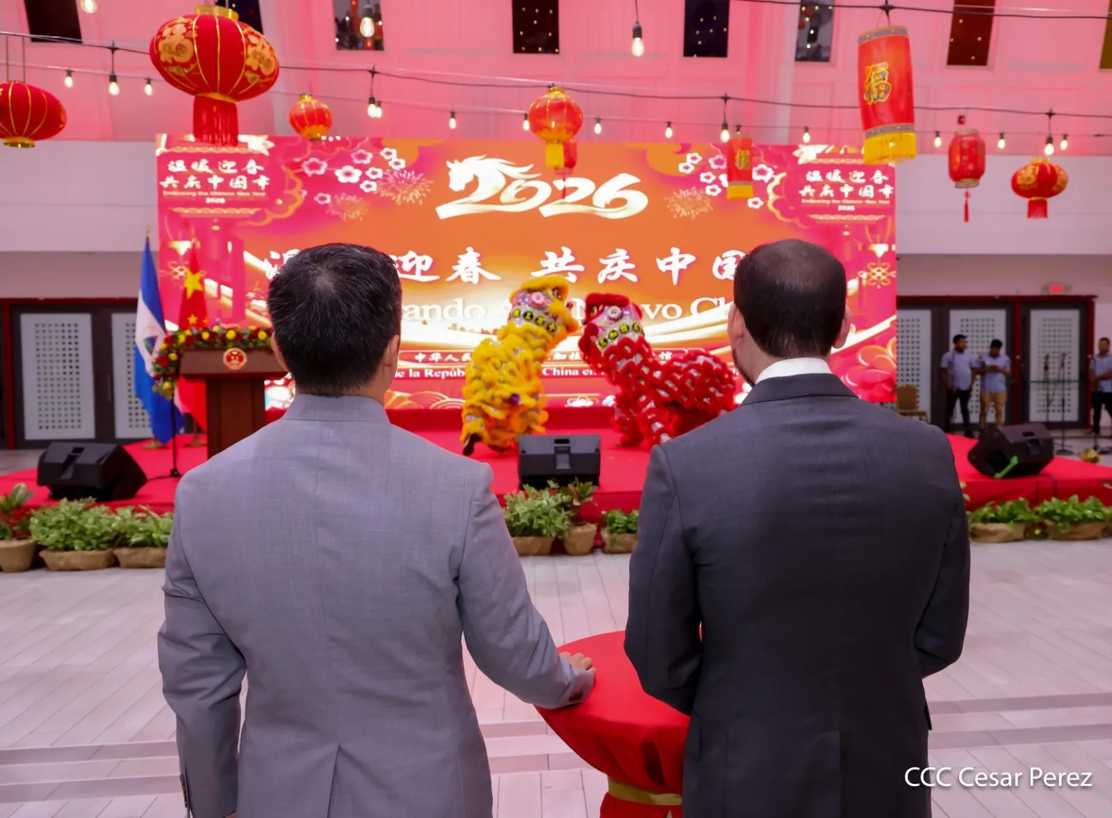 Celebración del Año Nuevo Chino en Nicaragua