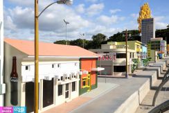 Instalan réplica de Avenida Roosevelt en el Paseo Xolotlán