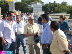 Instalan réplica de Avenida Roosevelt en el Paseo Xolotlán