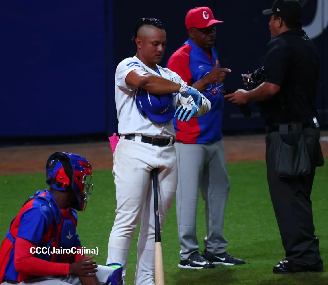 Juego uno de la Serie Internacional entre Nicaragua vs. Cuba