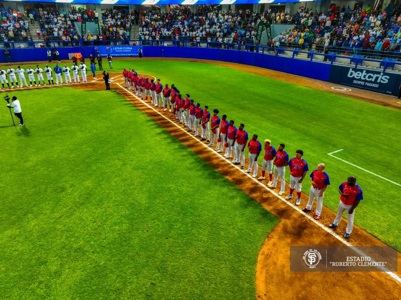 Juego uno de la Serie Internacional entre Nicaragua vs. Cuba