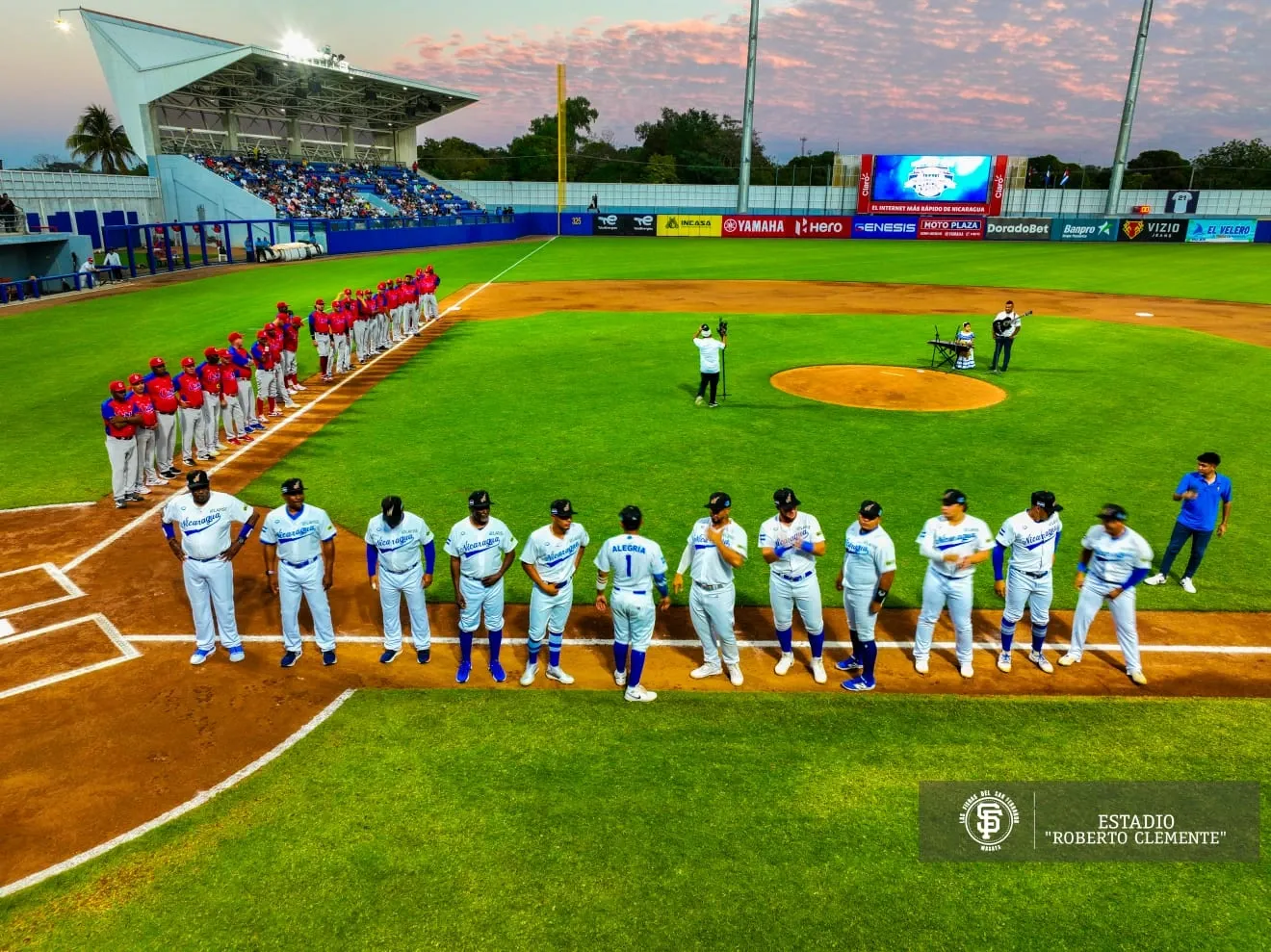 Juego uno de la Serie Internacional entre Nicaragua vs. Cuba