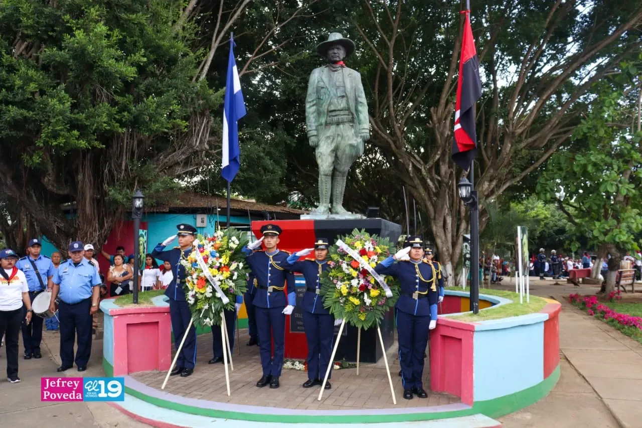 Actos culturales conmemoran la inmortalidad del General Sandino