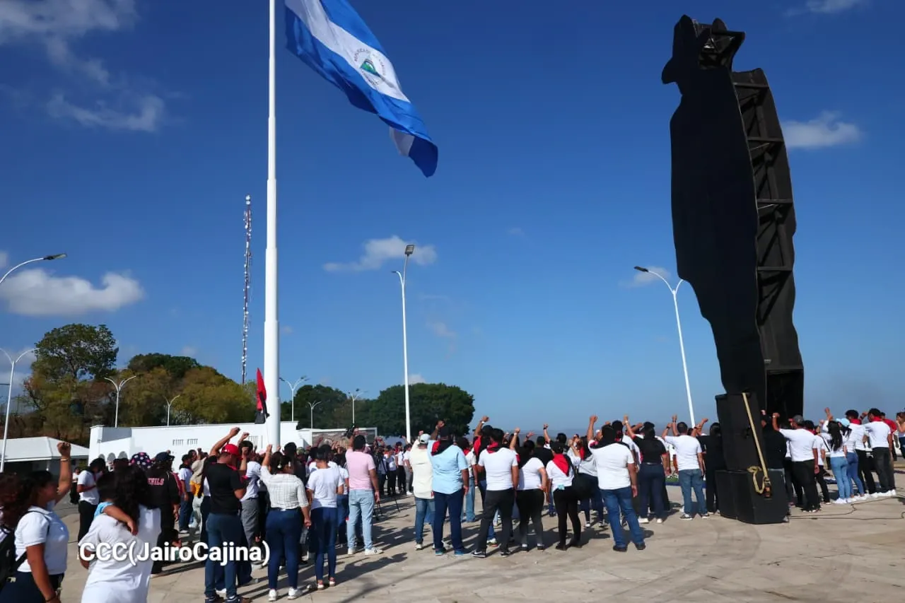 Actos culturales conmemoran la inmortalidad del General Sandino