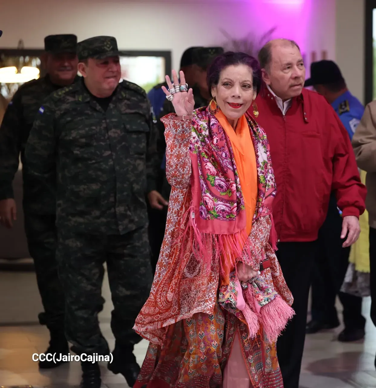 Entrega del Hospital Sandino Nuevo Amanecer en saludo al General de Hombres y Mujeres Libres