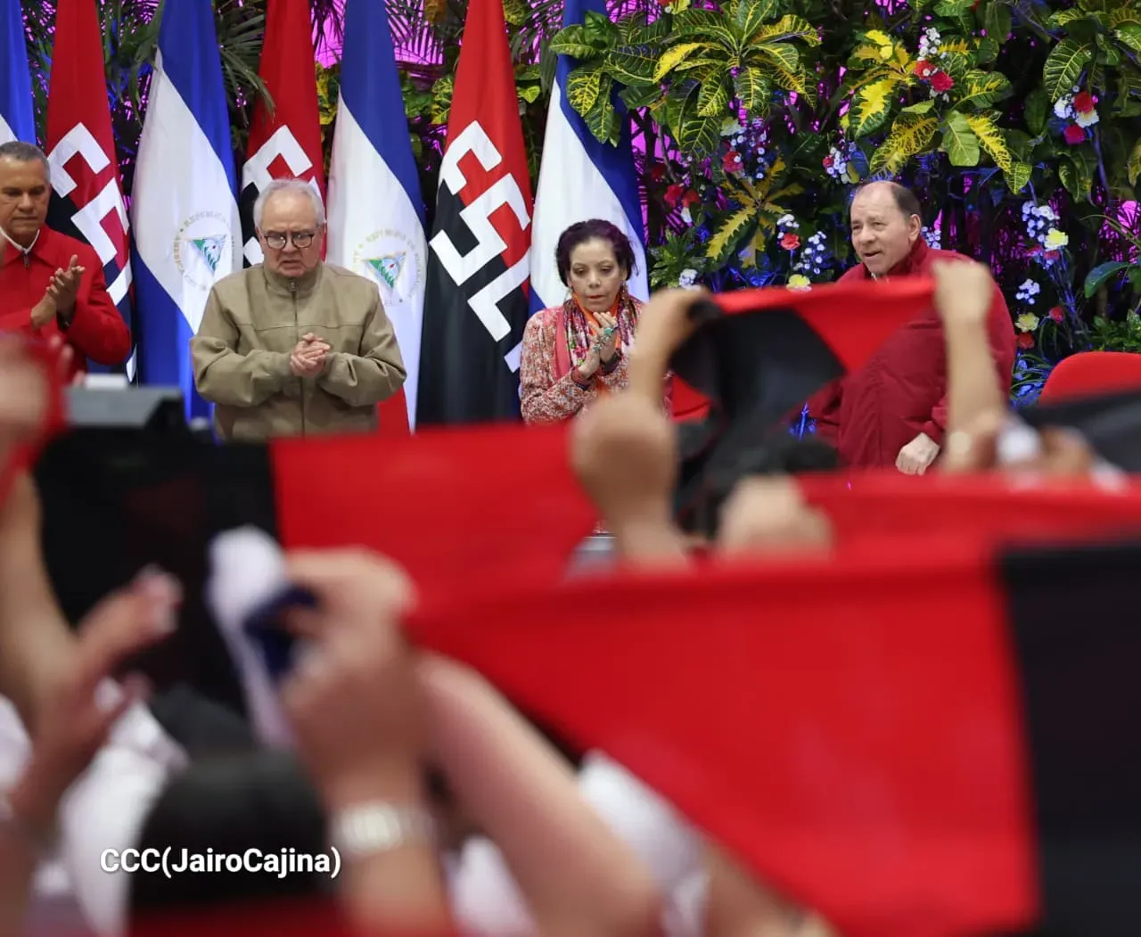 Entrega del Hospital Sandino Nuevo Amanecer en saludo al General de Hombres y Mujeres Libres