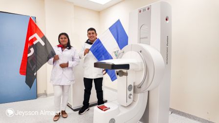 Entrega del Hospital Sandino Nuevo Amanecer en saludo al General de Hombres y Mujeres Libres