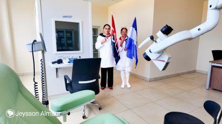Entrega del Hospital Sandino Nuevo Amanecer en saludo al General de Hombres y Mujeres Libres