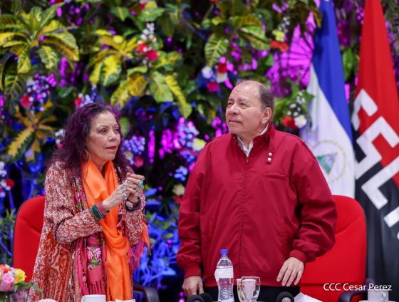Entrega del Hospital Sandino Nuevo Amanecer en saludo al General de Hombres y Mujeres Libres