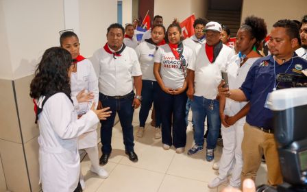 Entrega del Hospital Sandino Nuevo Amanecer en saludo al General de Hombres y Mujeres Libres