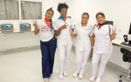 Entrega del Hospital Sandino Nuevo Amanecer en saludo al General de Hombres y Mujeres Libres
