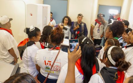 Entrega del Hospital Sandino Nuevo Amanecer en saludo al General de Hombres y Mujeres Libres