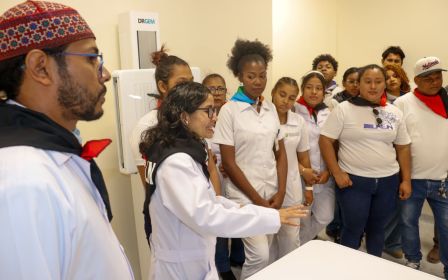Entrega del Hospital Sandino Nuevo Amanecer en saludo al General de Hombres y Mujeres Libres