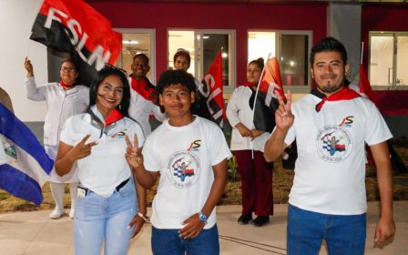Entrega del Hospital Sandino Nuevo Amanecer en saludo al General de Hombres y Mujeres Libres