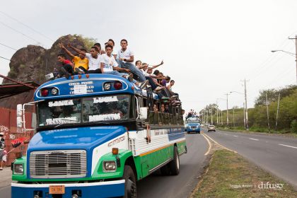 Caravanas de todo el país llegan a Managua para celebración del 35/19