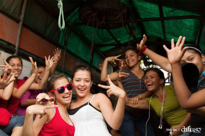 Caravanas de todo el país llegan a Managua para celebración del 35/19