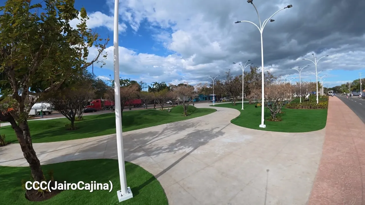 Paseo Edith Grön en Managua