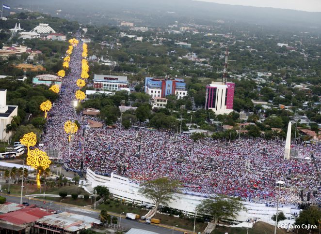 35 Aniversario del Triunfo de la Revolución Popular Sandinista (FOTOS AEREAS)