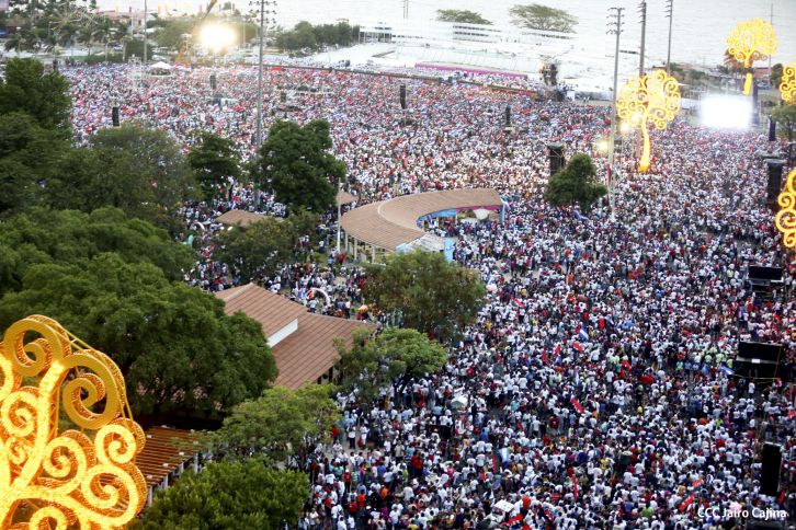 35 Aniversario del Triunfo de la Revolución Popular Sandinista (FOTOS AEREAS)